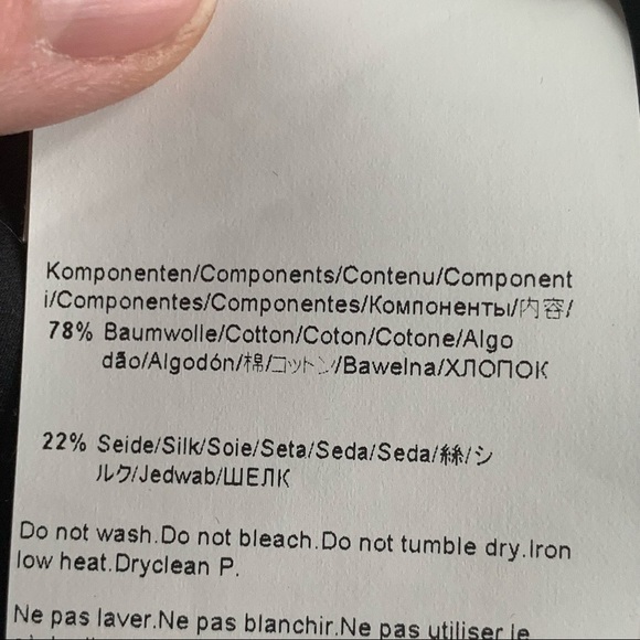 HUGO BOSS Orange Amirella Silk Blend Black Dress Zip Back Long Sleeve - Picture 14 of 16